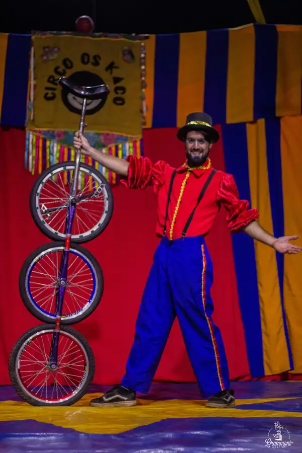 Gerónimo em apresentação circense